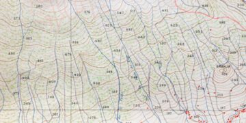 Topographic map of the mountains on Faial, Portugal, with contour lines, elevation figures, and place names.