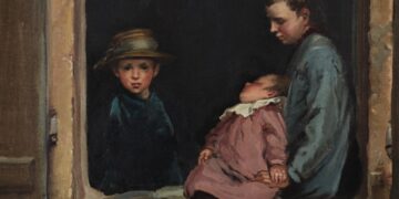 The sleepy model, before 1912, by Ruth Hollingsworth. Gift of George Pirie, 1912. Te Papa (1912-0015-1) https://collections.tepapa.govt.nz/object/40177