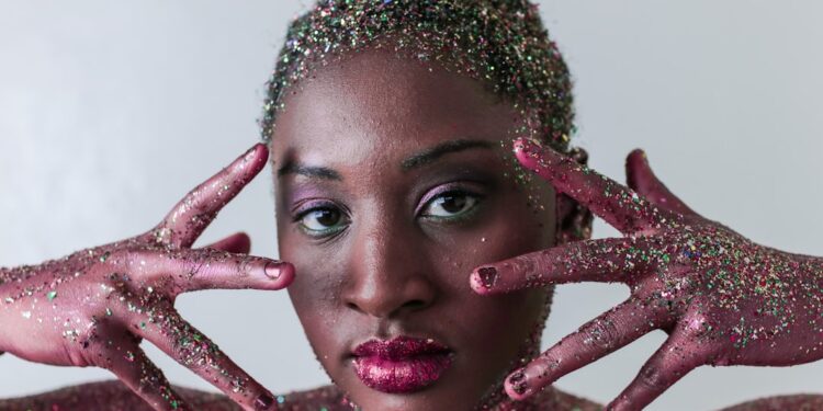 I love glitter (full body make up)