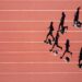Working on a project for my school’s track team on a summer morning. I noticed the sun was perfectly angled to expand the shadows of the runners into full size. I launched my Mavic Pro to 300 ft. and made them run in arrow shape. Which I was able to capture this interesting overhead shot of them running and their shadows be an identical profile shot of them.