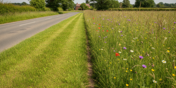 Half gemaaide bermen als nieuwe standaard versterken biodiversiteit