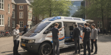 Studenten TU Eindhoven ontwerpen eerste zonne-energie ambulance