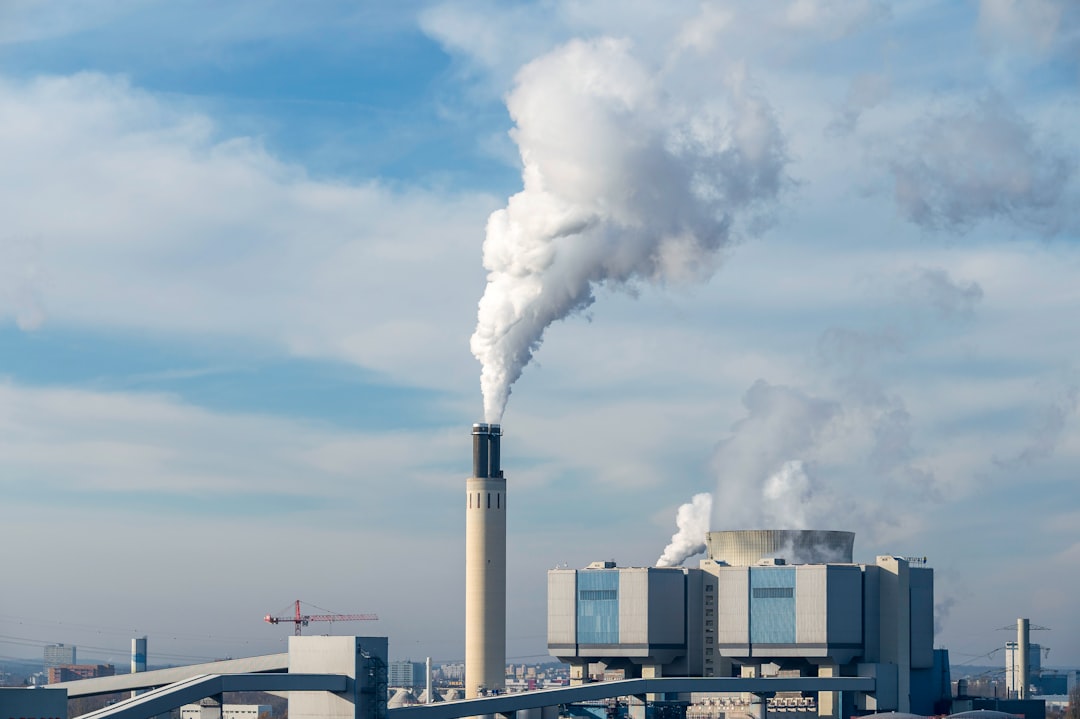power plant in berlin at full work