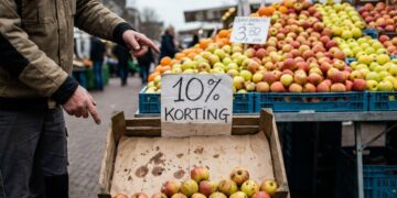 Redactiebureau met uitgeprinte grafieken en aantekeningen bij de cijfers