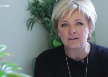 Caroline Tensen in een interview voor AVROTROS