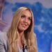 Lindsey Vonn tijdens een interview over haar comeback