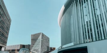 Gebouwen van het Hof van Justitie van de Europese Unie in Luxemburg