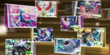Jubileumkaarten van de Pokémon-set 30th Celebration met legendarische Pokémon